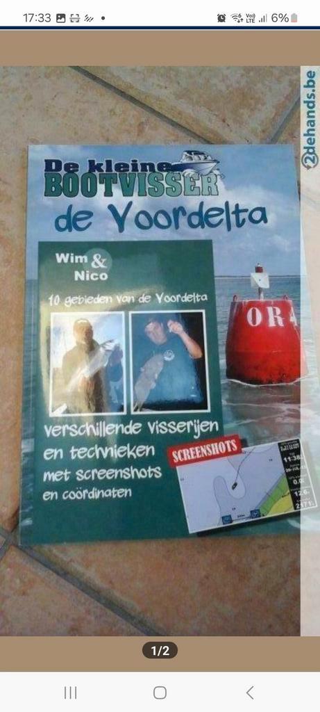 De kleine bootvisser + stekkenkaart, Sports nautiques & Bateaux, Pêche à la ligne | Général, Enlèvement