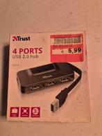 Trust 4 ports usb 2.0 hur, Computers en Software, Geheugenkaartlezers, Ophalen