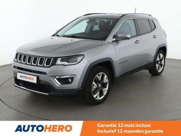 Jeep Compass 1.4 M-Air Limited FWD, Autos, Jeep, Cuir, Achat, Euro 6, Noir
