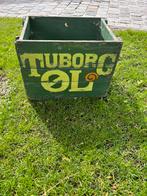 Vintage bierkrat tuborg, Huis en Inrichting, Woonaccessoires | Kisten, Ophalen of Verzenden, Zo goed als nieuw