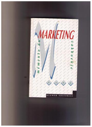 Marketingaandenken zalboekje -1993/1994 Kluwer redactie beschikbaar voor biedingen