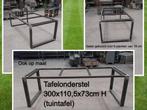 NIEUW tafelonderstel 300x110,5x73cm H - tuintafel - eettafel, Tuin en Terras, Ophalen, Nieuw, Rechthoekig, Metaal