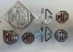 MG emblemen metaal en kunststof, Ophalen of Verzenden, Gebruikt, Oldtimer onderdelen