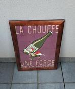 Affiche publicitaire ancienne La Chouffe, Collections, Enlèvement ou Envoi, Utilisé, Panneau publicitaire