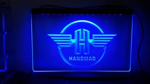 Hanomag 3D decoratie verlichting lamp garage mancave kado, Verzamelen, Merken en Reclamevoorwerpen, Nieuw, Lichtbak of (neon) lamp