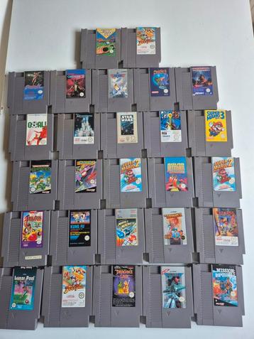 Lot Nintendo nes games beschikbaar voor biedingen