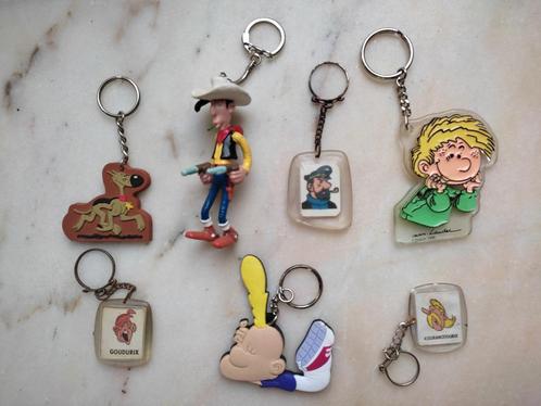 7 porte-clefs sur le thème de la bande dessinée (pièce/lot), Verzamelen, Stripfiguren, Nieuw, Gebruiksvoorwerp, Overige figuren