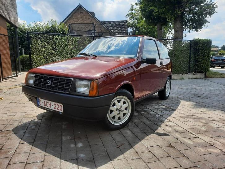 Autobianchi/lancia y10 FIRE, Auto's, Lancia, Particulier, Y, Benzine, Euro 1, Rood, Beige, Ophalen