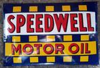 Speedwell motor oil emaillen reclame bord mancave garage, Verzamelen, Merken en Reclamevoorwerpen, Ophalen of Verzenden, Zo goed als nieuw