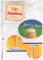 BIERVILTJES KRONENBOURG, Verzamelen, Verzenden, Zo goed als nieuw, Viltje(s)