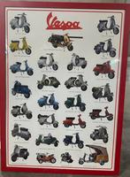 Retro vespa poster, Verzamelen, Posters, Ophalen, Zo goed als nieuw