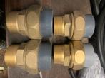 Koppeling messing 2 duim, Ophalen, Zo goed als nieuw, PVC