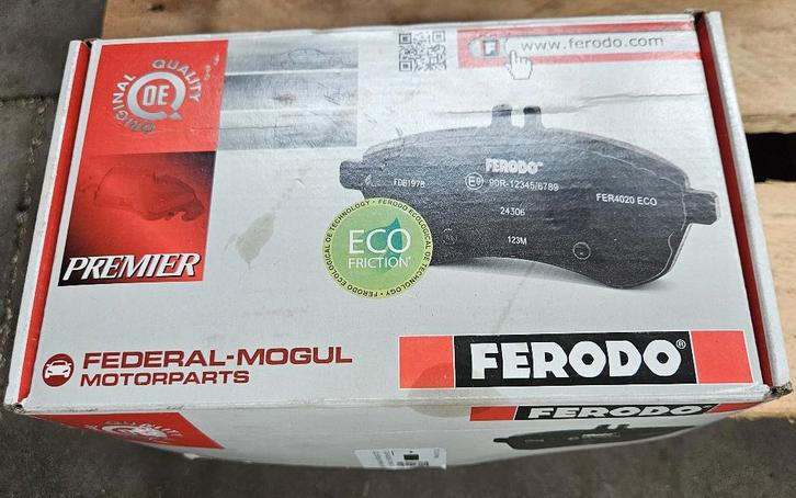 Remblokken set FVR1780 Ferodo - Mercedes Sprinter-Volkswagen, Auto-onderdelen, Remmen en Aandrijving, Mercedes-Benz, Volkswagen