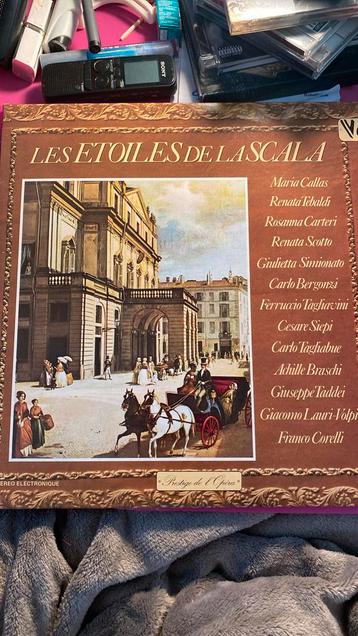 OPÉRA ITALIEN EN DOUBLE LP « Les Etoiles de la Scala », Enlèvement ou Envoi, Comme neuf
