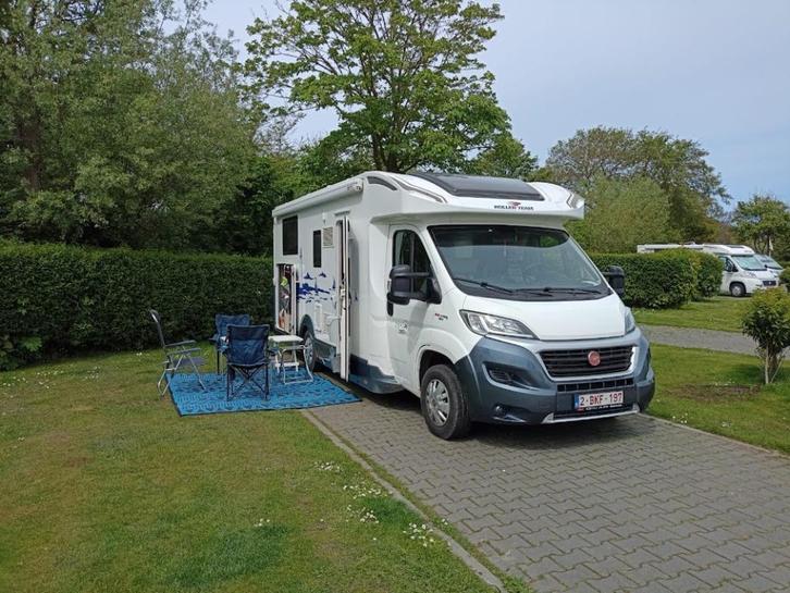 mobielhome, Caravans en Kamperen, Mobilhomes, Particulier, tot en met 5, Half-integraal, Overige merken, Fiat, Diesel, Handgeschakeld