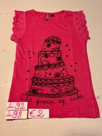 T shirt girls maat 92/98, Ophalen of Verzenden