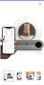 Litière automatique, Dieren en Toebehoren, Kattenbakken, Ophalen, Zelfreinigend, Zo goed als nieuw, Open