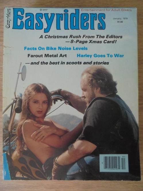 Easyriders Magazine 1979 = 9 magazines (y compris UPS), Livres, Journaux & Revues, Utilisé, Envoi