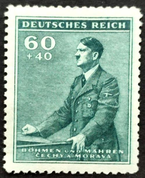 Bohemen & Moravië (53ste verjaardag A. Hitler) 1942, Timbres & Monnaies, Timbres | Europe | Allemagne, Autres périodes, Enlèvement ou Envoi