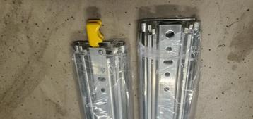 Heavy duty ladegeleiders 1500 - 3000mm /  +120kg beschikbaar voor biedingen
