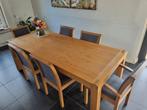 Set eettafel en 6 stoelen, Ophalen, Gebruikt