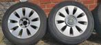 4 jantes hivers / pneu audi A6 205 / 60 R 16, Auto-onderdelen, Banden en Velgen, Ophalen, Velg(en)