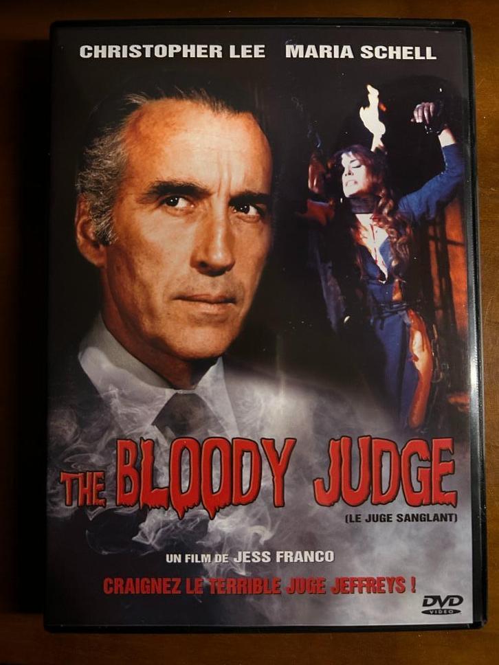DVD The bloody judge /le juge sanglant, Cd's en Dvd's, Dvd's | Overige Dvd's, Zo goed als nieuw, Ophalen