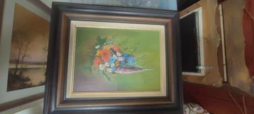 Kleine olieverf schilderijen  beschikbaar voor biedingen