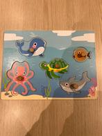 Houten inlegpuzzel vis, Kinderen en Baby's, Ophalen, Zo goed als nieuw