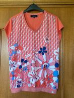 Oranje zomerbloes korte mouwen, Terre Bleue, maat 38, Kleding | Dames, Maat 38/40 (M), Terre Bleue, Oranje, Ophalen of Verzenden