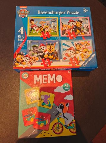 Memory spel + Puzzle  beschikbaar voor biedingen