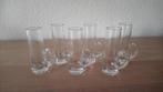 Lot de six petits verres à shot/peket., Ophalen, Zo goed als nieuw, Borrel- of Shotglas