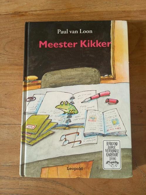 Paul van Loon - Meester Kikker, Boeken, Kinderboeken | Jeugd | onder 10 jaar, Gelezen, Ophalen of Verzenden