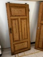 Porte en bois, Doe-het-zelf en Bouw, Raamkozijnen en Schuifdeuren, Ophalen, Gebruikt, Hout