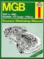 Werkplaats handboek HAYNES MGB EN MGB GT 1962-1980, -, -, Nieuw, Ophalen of Verzenden