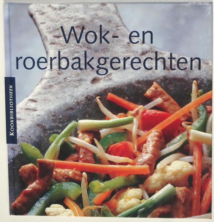Kookbibliotheek - Wok- en roerbakgerechten, Livres, Livres de cuisine, Neuf, Plat principal, Asie et Oriental, Cuisine saine, Végétarien
