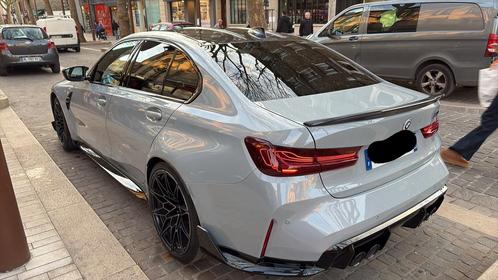 BMW M3 G80, Auto's, BMW, Particulier, 3 Reeks, Alarm, Benzine, Berline, 5 deurs, Handgeschakeld, Zilver of Grijs, Zwart, Leder