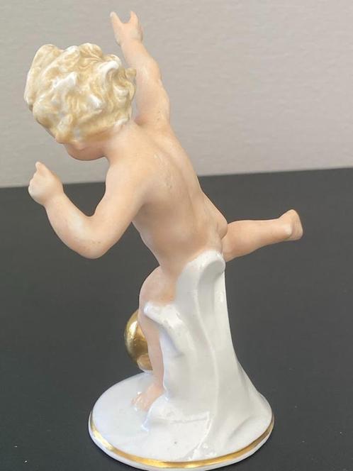 Duits porseleinen Art Deco beeldje genummerd en gemerkt, Antiek en Kunst, Antiek | Porselein, Ophalen