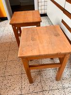 Bijzetstoeltjes te koop, Huis en Inrichting, Ophalen, Gebruikt