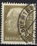 Duitsland Bundespost 1957 - Yvert 127 - Heuss (ST), Timbres & Monnaies, Timbres | Europe | Allemagne, Affranchi, Envoi