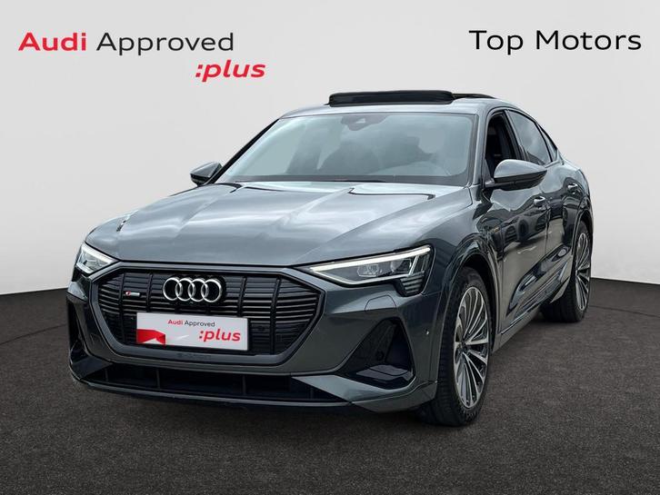 Audi e-tron Sportback 2J GARANTIE*GROTE BATTERIJ*S-LINE*PANO, Auto's, Audi, Overige modellen, ABS, Airbags, Boordcomputer, Cruise Control