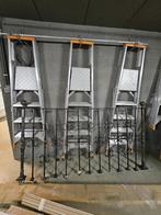 Ijzeren leuning (roestvrij) te koop, Ophalen, Zo goed als nieuw, Trap, Minder dan 2 meter