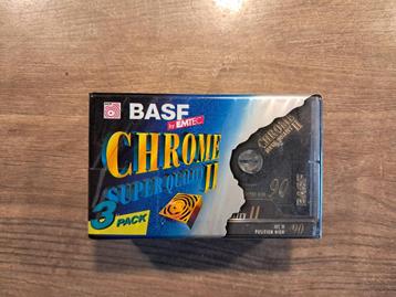 3 BASF Chrome Super Quality II 90 min (sealed) beschikbaar voor biedingen