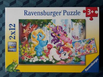 Mooie puzzels van My Little Pony, 2 x 12 stukjes, nieuw, 3+