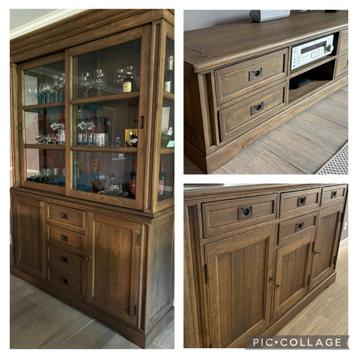 Meuble buffet, vitrine avec buffet, 25 à 50 cm, 150 à 200 cm, Comme neuf, Enlèvement