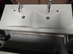 Dubbele lavabo  120x50, Huis en Inrichting, Badkamer | Badkamermeubels, Ophalen of Verzenden