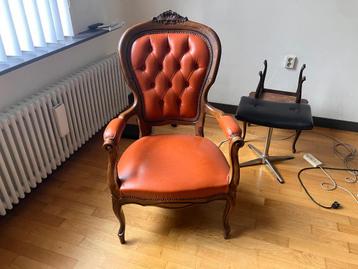 2 Fauteuils Brocante Louis IV Queen Ann Barok