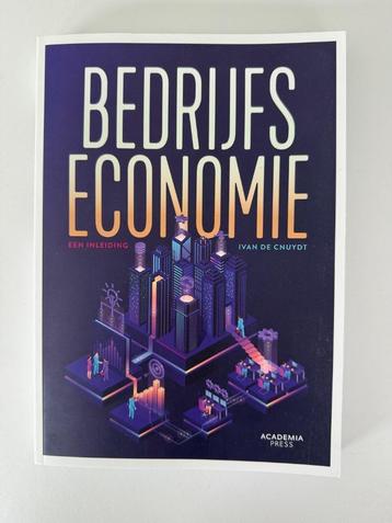 Bedrijfseconomie een inleiding - Ivan De Cnuydt - ALS NIEUW! beschikbaar voor biedingen