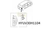Hyundai H300 achterlicht Rechts (bij achterdeuren) Origineel, Auto-onderdelen, Verlichting, Nieuw, Hyundai, Verzenden