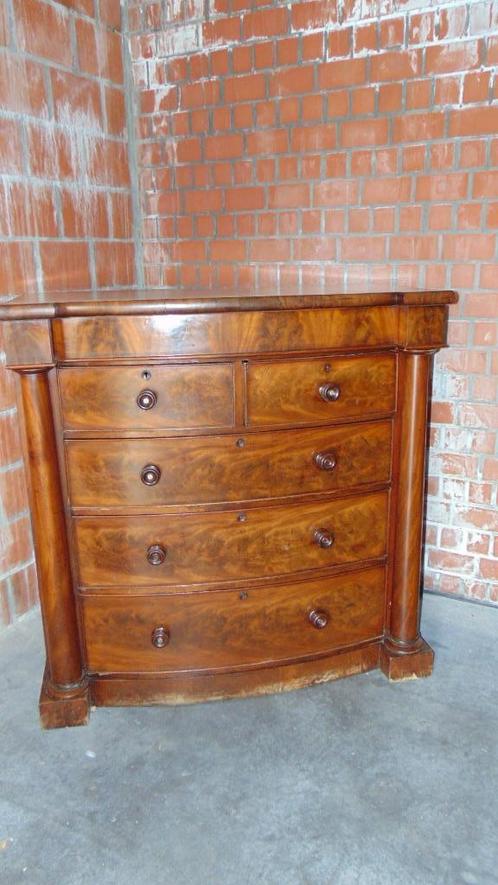 Masive vintage laden kast jaren 70, Huis en Inrichting, Kasten | Ladekasten, Gebruikt, 150 tot 200 cm, 100 tot 150 cm, 50 tot 75 cm
